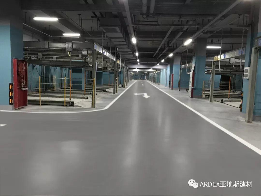 體驗升級!本色水泥基自流平系統重塑2萬平地下車庫,不僅僅是感官 體驗升級!本色水泥基自流平系統重塑2萬平地下車庫,不僅僅是感官